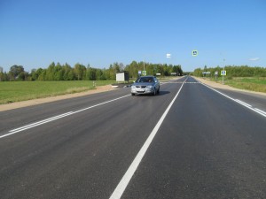 В Костромской области принят в эксплуатацию участок трассы Солигалич – Корцово – Вонышево